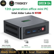Trigkey G4 Mini PC Intel Alder Lake N100 Mini PC Windows 11 DDR4 3200Mhz M.2 2280 SSD 2xHD 4XUSB Desktop Office/Gamer Computer