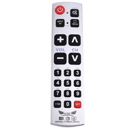 [KWA Store] SelectedA-TV2 Big Button Universal TV Remote Control for Galaxy Matrix LED LCD Easy for 