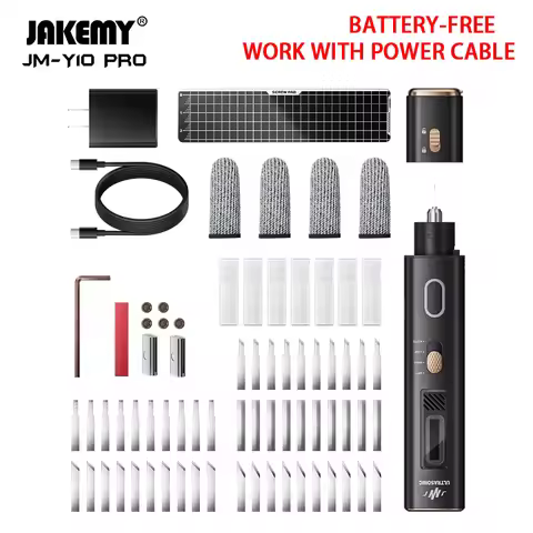 Jakemy JM-Y10 PRO Ultrasonic Cutting Knife OLED Screen Overheat Protection DIY Electric Cutting Carv