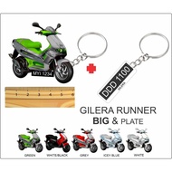 gilera runner 2d keychain multi color