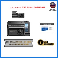 DDPAI Z90 Master/ Z90 Dual/3CH Front 4K & Rear 4K HDR Sony Starvis 2 Series DashCam with 4G Connect