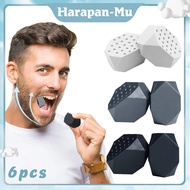 Jawline Muscle Exerciser 6pcs Jaw Training Tool Jaw Muscle Chew Trainer Jaw Symmetrical Tool