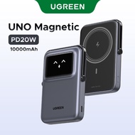 UGREEN UNO 7.5W Wireless Magnetic 10000mAh PD20W Power Bank for iPhone 16 Pro Max