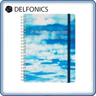 Delfonics Rollbahn Diary Aqua A5 2026-2027 Edition (March 2026 start)
