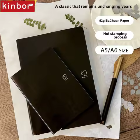 New Kinbor 2026 Annual Yearly Planner Journal A5 A6 Notebook 52g BaChuan Paper Week Month Planning N