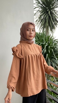 DAISY BLOUSE RAYON CRINGKEL | BLUS WANITA KEKINIAN | BLUS WANITA PALING HITS 2021 | BISA COD