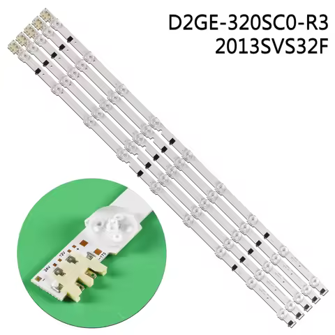 5pcs 9LED backlight For 32" samsung LED TV Ue32f5000 2013SVS32H UA32F4088AR D2GE-320SC0-R3 UA32f4100