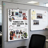 F1 Calendar 2026 Gifts For Formulas Racing Fans Decorative Time Schedule Calendar Great Present Idea