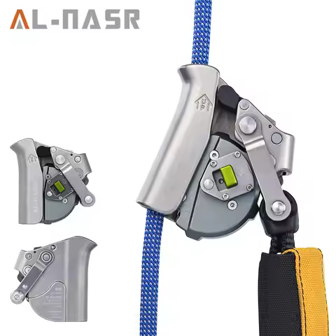 Xinda Dual Mode Adjustable Fall Arrestor 150KG Rock Climbing Anti-fall Device Descender Belay with B