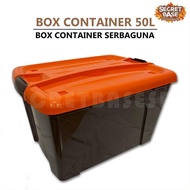 50 Liter Container Box - With Wheels Container Box 50L Multipurpose Box/