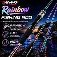 Dainamo Fishing Rod Rainbow Spinning Rod 7kaki M Proses Rod Casting 5-20LB / 8-30LB Joran Spinning