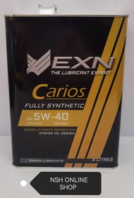 EXN CARIOS SAE API SN/CF 5W40 Fully Synthetic Engine Oil (4 Litre)