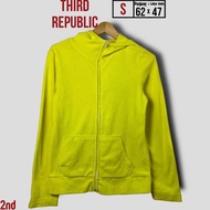 Hoodie Wool Pria Third Republic Size S