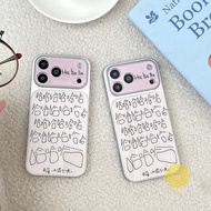 For iPhone 16 Pro Max Case Acrylic Hard Phone Case For iPhone 17 Pro Max 16 15 14 Cover 手机壳 Aestheti