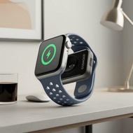 Essager 5W Dual-Function Wireless Charger for Apple Watch & iOS, USB-C Input, Travel-Friendly