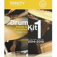 Drum Kit 1 For Grade 1 & 2 (2014-2019) + CD ~ Trinity College London Press