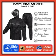 OXFORD RAINCOAT MOTORCYCLE RAIN COAT JACKET SUIT BAJU HUJAN ( COAT + PANTS ) SEKALI SELUAR 100% QUAL