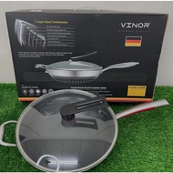 Vinor Germany Stainless Non-stick Ceramic Wok