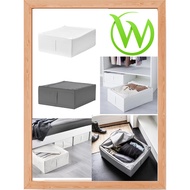 SKUBB Storage case, white, 44x55x19 cm