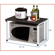 SG Local Seller Longer Square Frame Kitchen Microwave Oven Rack Storage Shelf Organizer L 57.5cm  x 