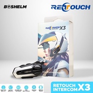 BOSHELM Intercom RETOUCH X3 Bluetooth Helmet