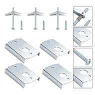 {A1N}Bifold Door Repair Brackets N7192 Kit Screws for 1-3/8 Inch Wood Bi-fold Doors