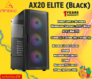 ANTEC CASE (AX20 ELITE-BK) (ATX) USB 2.0 Type-A x 2 ATX , Micro-ATX Mini-DTX , Mini-ITX-1Y