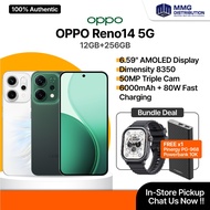 OPPO Reno 14 5G Smartphone | 12+512GB / 12+256GB | 6.59 inch AMOLED Display | 6000mAh Battery