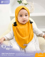 DAFFI HIJAB SERIES WINDA BABY HIJAB BAYI HIJAB LUCU AKSEN PITA