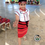 (Set) Ifugao Kids Girl Ethnic Attire | O'Baguio