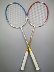 Full Carbon fiber badminton racket COUPLE racket orange greencolor 3U G5 26LBS FREE SHIPPING