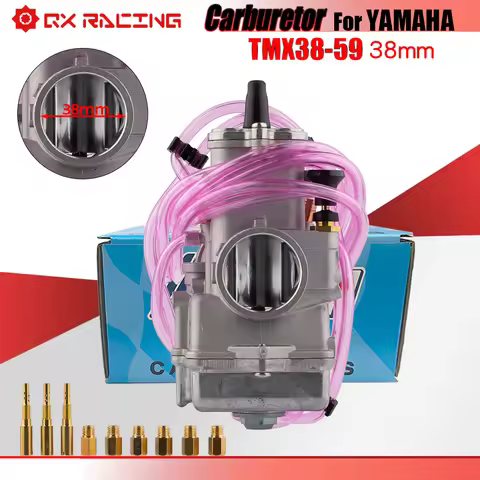 Motorcycle Carburetor For MIKUNI TMX38-59 2T Stroke Motocross 200-350cc For YAMAHA YZ125 YZ125X 2011