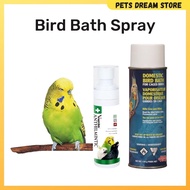 Living World Bird Bath spray for Caged Birds Domestic parrots kill Lice & Mites
