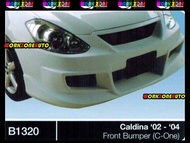 B1320 Toyota Caldina 02-04 Fiber Front Bumper (C-One) Body kit Bodykit