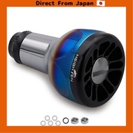 [Direct from Japan] HEIGHTEN New 2.0 24.5mm Reel Handle Knob, 8.5g, Compatible with Shimano Type A (