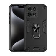 Ready to ship Shockproof Metal Ring Holder Phone Case For Motorola Moto G75/Motorola Moto G05/Motoro