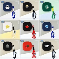 For Baseus Bass BD1 Earphone Silicone Case Earbuds Cute Shark Waterproof Shockproof Soft Protective 