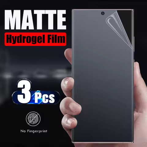 3PCS Matte Hydrogel Film On The For Xiaomi Poco X3 M3 M4 Pro F4 GT 5G Screen Protectors For Mi Poco 
