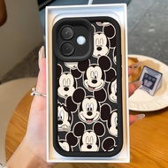 Casing hp for OPPO A3 4G A3 5G A3X 4G A3X 5G A3 Pro 5G A80 5G Case Mickey Cartoon Silicone Case Doub