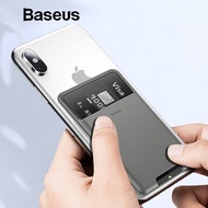 Baseus Universal Phone Back Wallet Card Slots Case For iPhone 11Pro X XS Max XR Case Luxury 3M Stick
