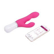 Lovense Nora App-Controlled Rotating Rabbit Vibrator (Pink)