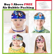 Kids Cute Face Shield Eye Protection for Students at School Kindergarden Academy Face Shield Included Glasses Frames