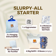 🇸🇬 SLURPY BEAR Eco-friendly Dehumidifier Refill Moisture Absorber | Similar to Thirsty Hippo