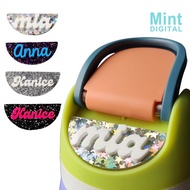 Personalized Name Plate for Owala Water Bottle Sparkling 24oz 32oz 40oz Name Tag Custom Nameplate Gi