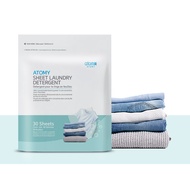[SG Ready Stock] Atomy Detergent | Sheet Laundry Detergent 30 sheets | Natural|