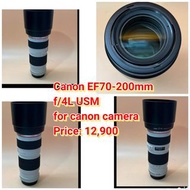 Canon EF70-200mm f/4L USM