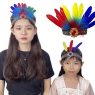 JN Bohemian Style Fashion Feather Headband Costume Adds Fashion To Any Outfit