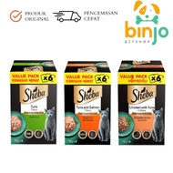 Sheba Pouch Value Pack 6x70gr