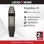 Kaadas K8 Fingerprint, Pincode and Card Digital Lock (Yale / Philips / Kaadas / Hafele / St Guchi / 