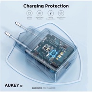 READY CHARGER AUKEY PD CHARGER 20W FAST CHARING USB-C ORIGINAL IPHONE